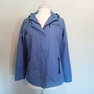 🔴3/$20 Eddie Bauer Blue Full Zip Jacket Size Mediu